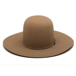 French Tan Premium Hare Felt Western Hat