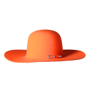 Orange Pure Beaver Western Felt Hat